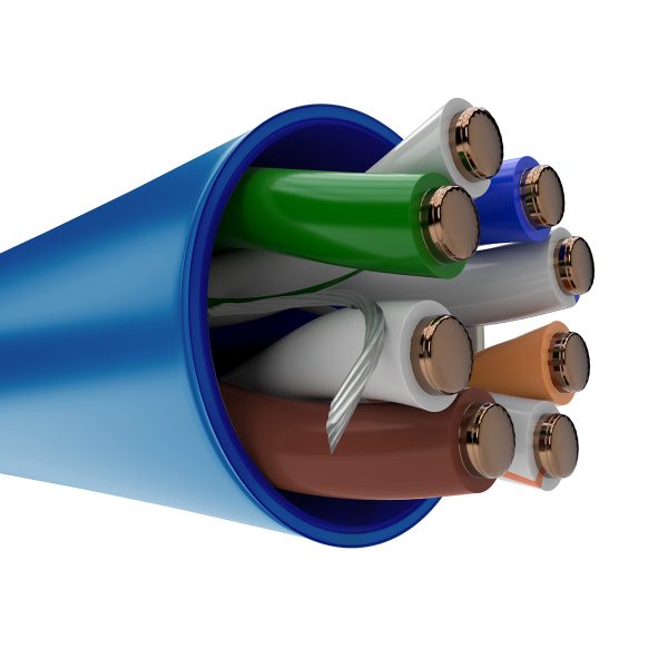 Cable UTP Cat5e para exteriores tipo CMX negro - Imagen 2