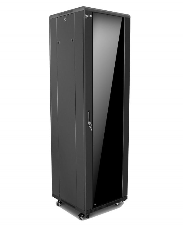 gabinete de piso semi ensamblado 45u